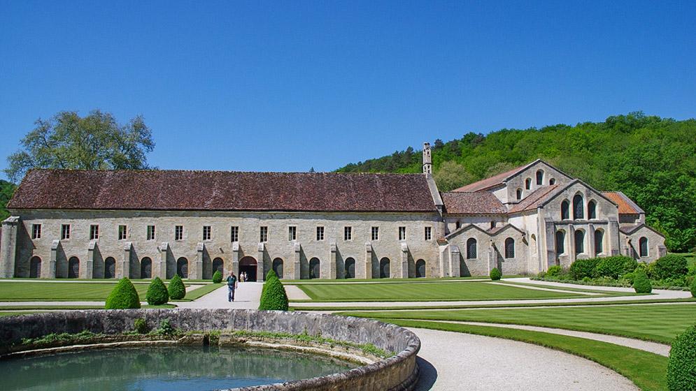 Die Klosteranlage von Fontenay. Foto: Werner Münzel