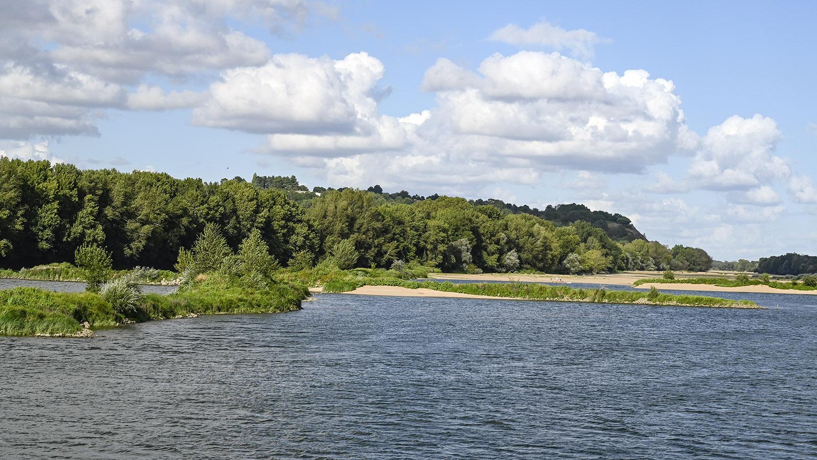 Gefahr beim Navigieren: die Sandbänke der Loire. Foto: Hilke Maunder