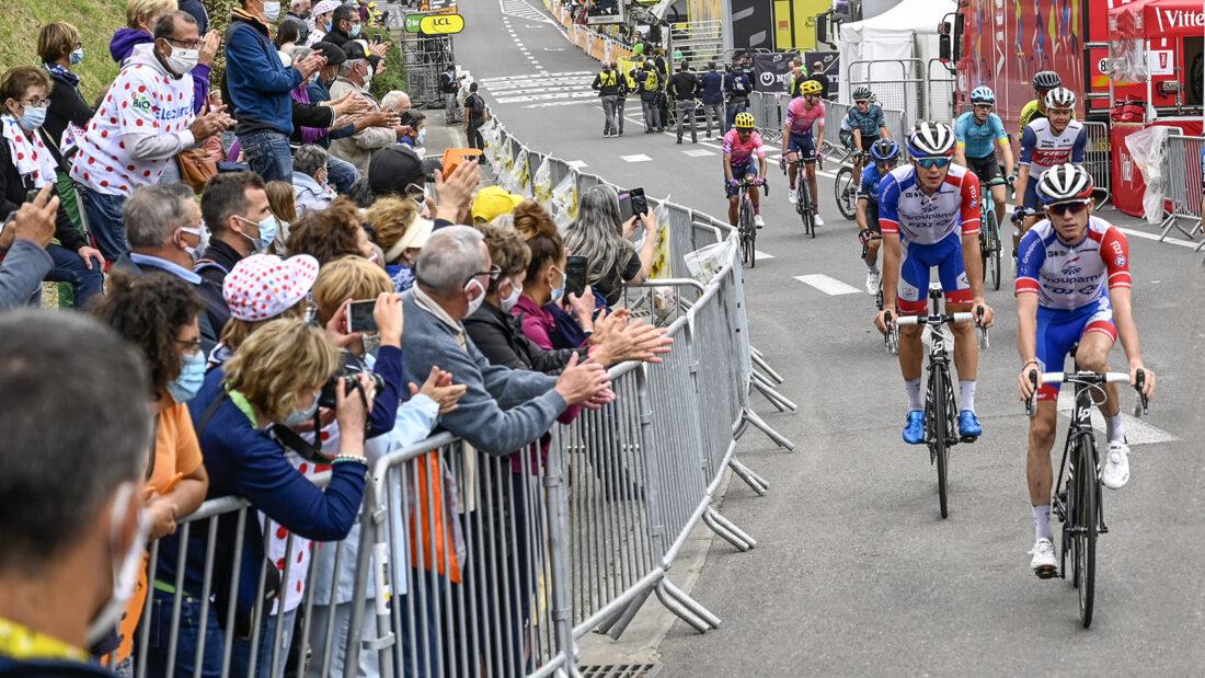 Tour de France, Etappenziel Laruns. Foto: Hilke Maunder