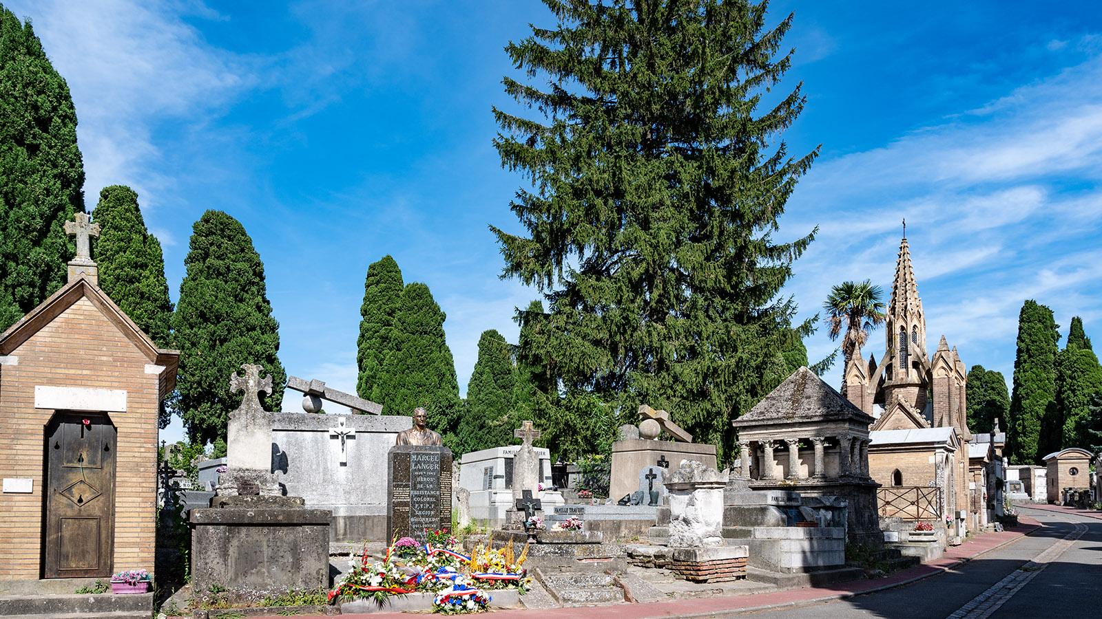 Das Grab des Widerstandkämpfers Marcel Langer. Foto: Hilke Maunder