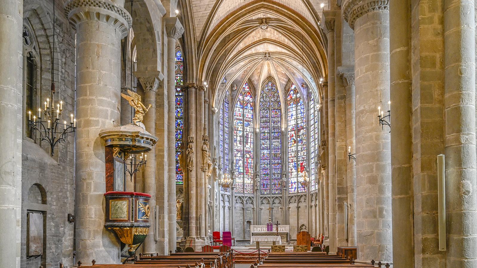 Carcassonne: Église Saint-Nazaire. Foto: Hilke Maunder
