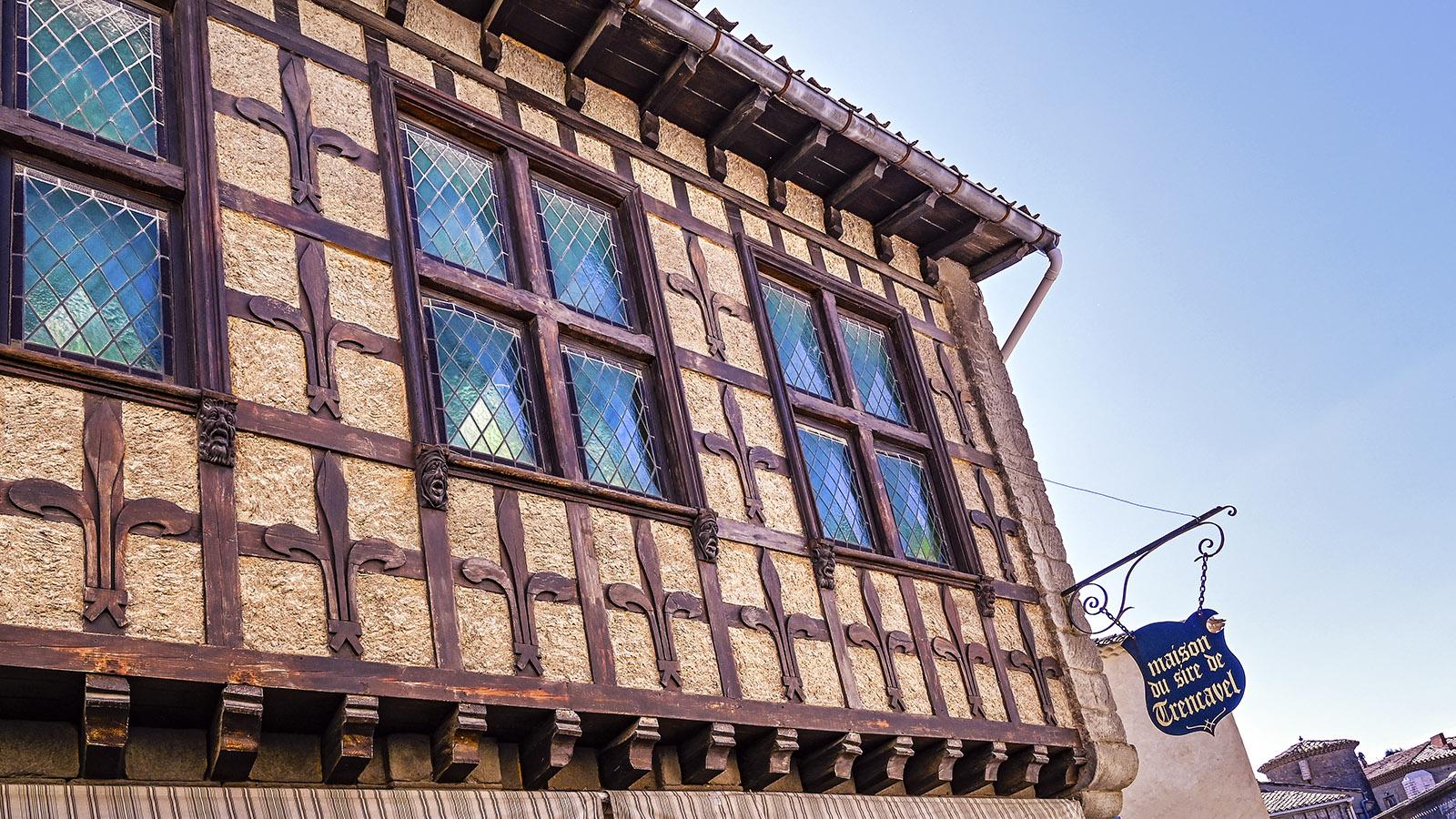 Carcassonne: Die Maison Trencavel der Cité. Foto: Hilke Maunder