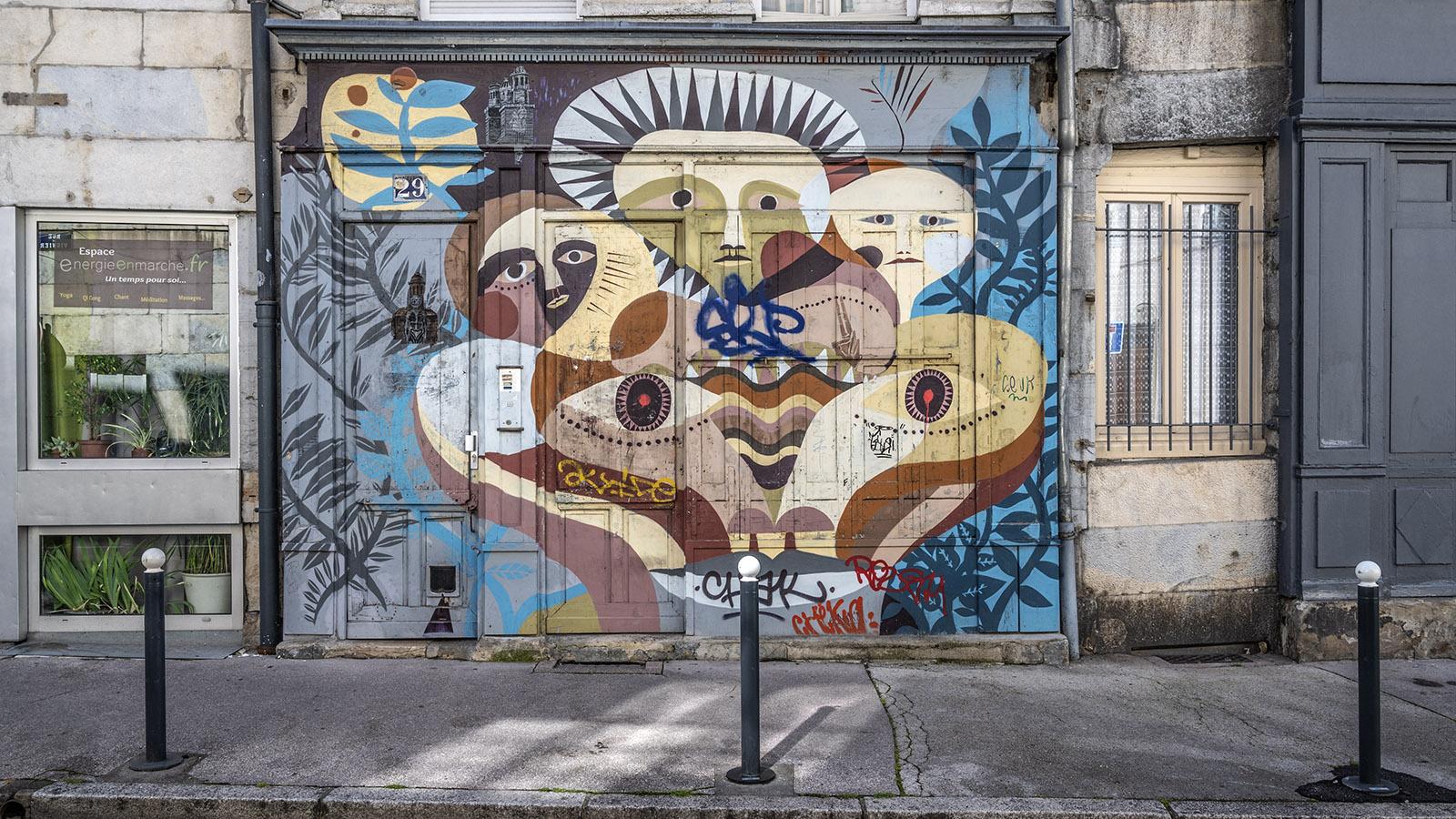 Street Art in Besançon (Battan), Foto: Hilke Maunder