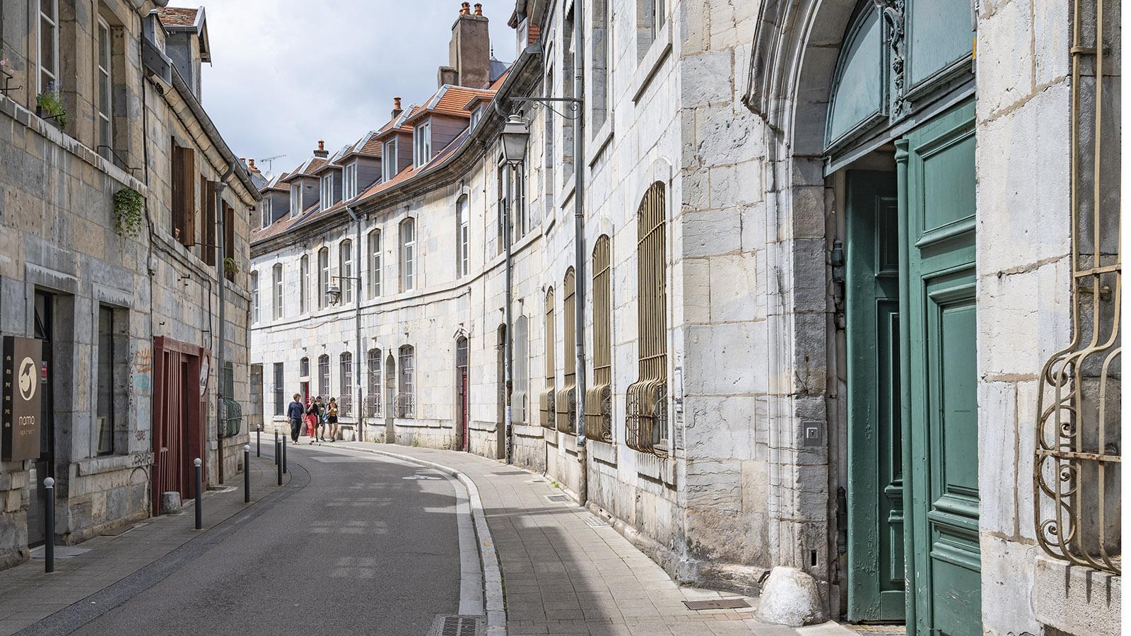 In der Altstadt von Besançon. Foto: Hilke Maunder
