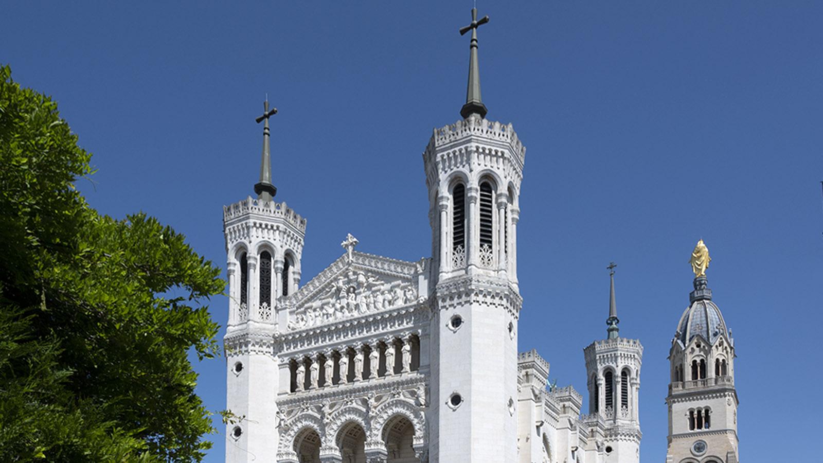 Die Basilika Notre-Dame de Fourvière. Foto: Hilke Maunder