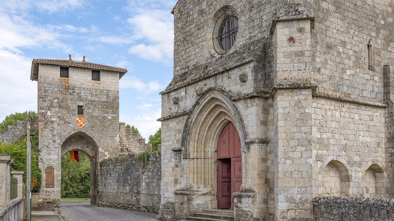 Letztes Zeugnis des einstigen Dorfes Villelonge: die Kirche Notre-Dame von Vianne