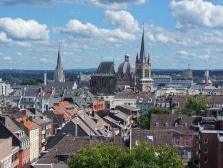 Stadtansicht von Aachen. Foto: Pressebild der Stadt Aachen ohne Angabe des Urhebers