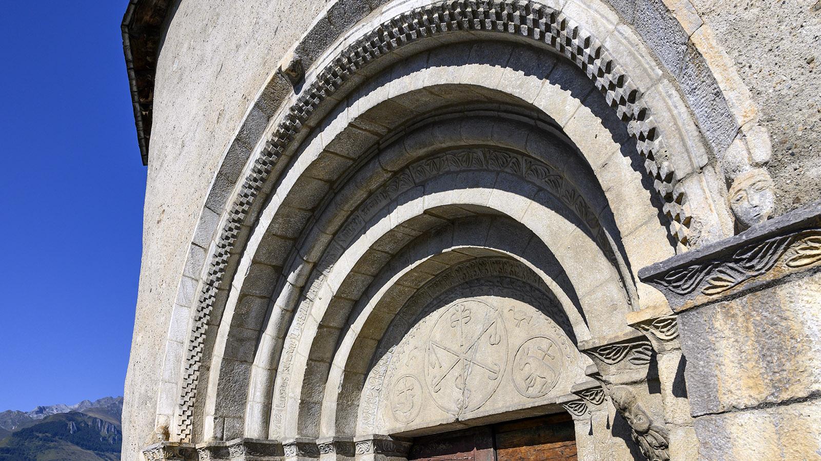 Das Portal der Pfarrkirche. Foto: Hilke Maunder