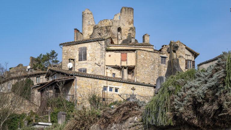 Château de Penne: Wiederaufbau zum Zuschauen