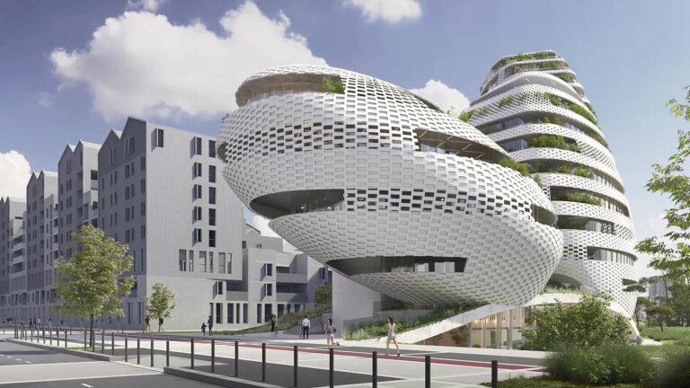 Montpellier: aufregende Architektur am Lez