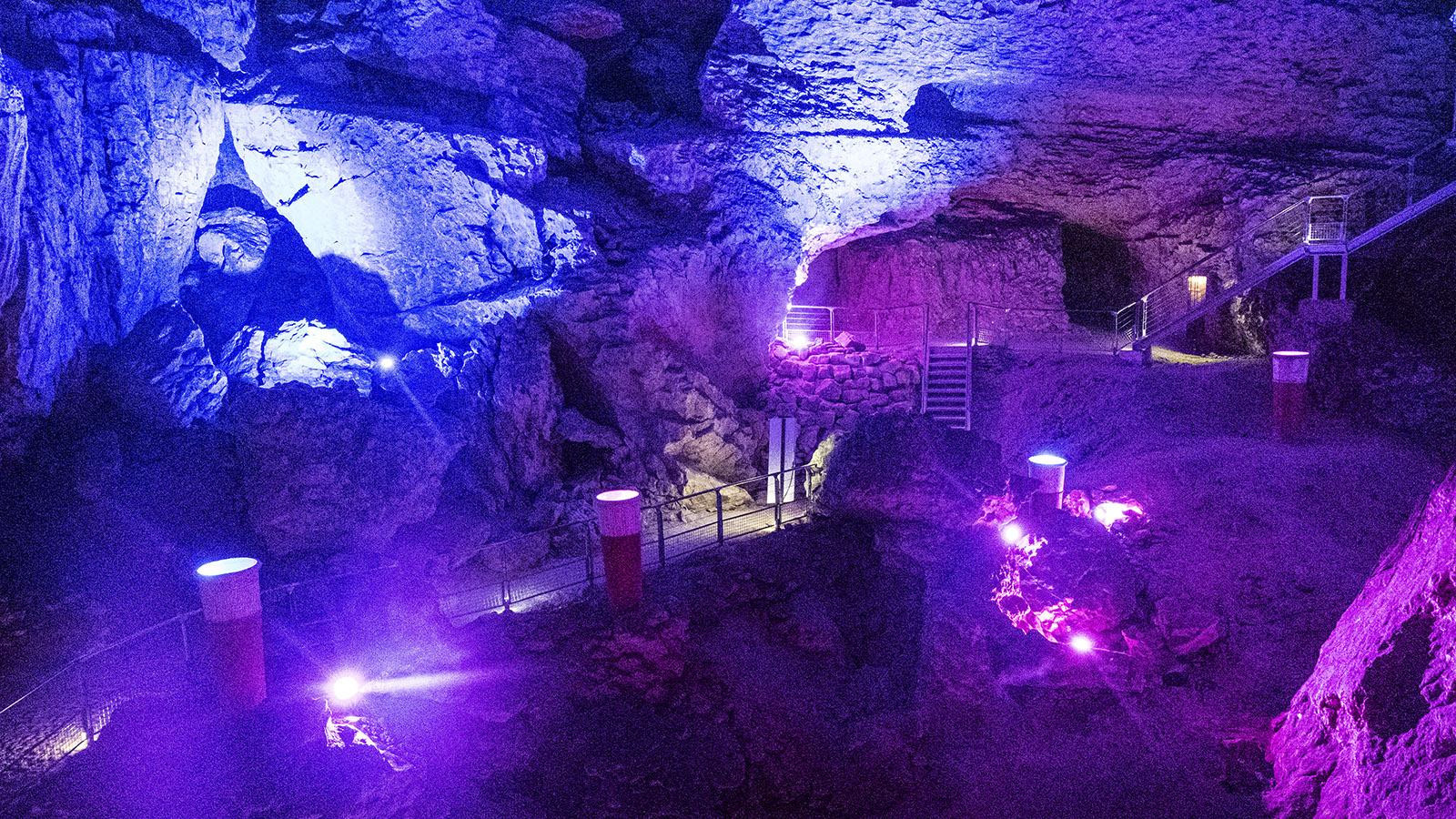 Der große Saal der Höhle. Foto: Hilke Maunder