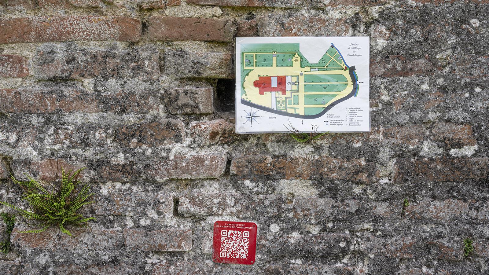 Das Kloster und seine Gärten. QR-Codes spielen euch bei der Besichtigung die Infos aufs Handy. Foto: Hilke Maunder