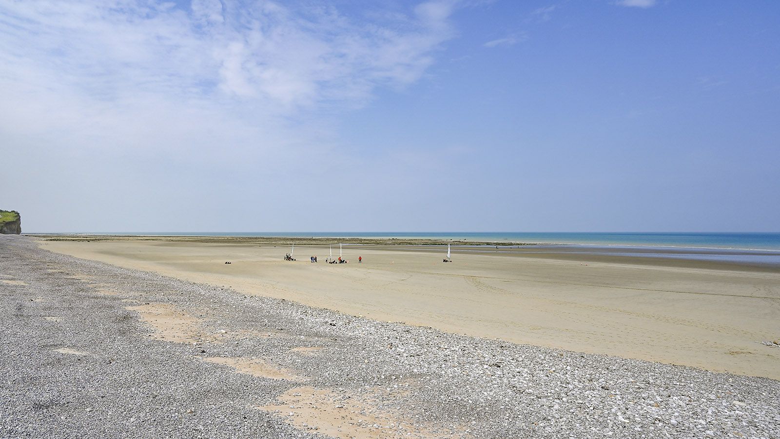 Der Blick gen Süden am Strand. Foto: Hilke Maunder