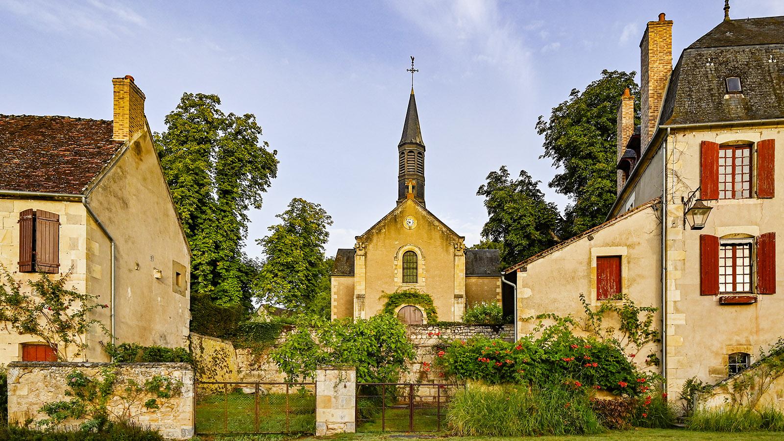 Die Pfarrkirche von Apremont-sur-Allier: Notre-Dame de l'Assomption. Foto: Hilke Maunder