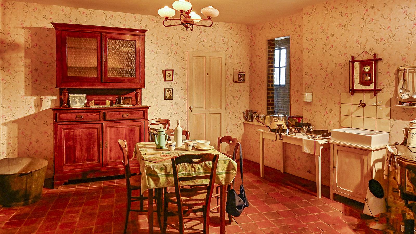 Die Wohnküche einer Bergmannsfamilie. Foto: Hilke Maunder