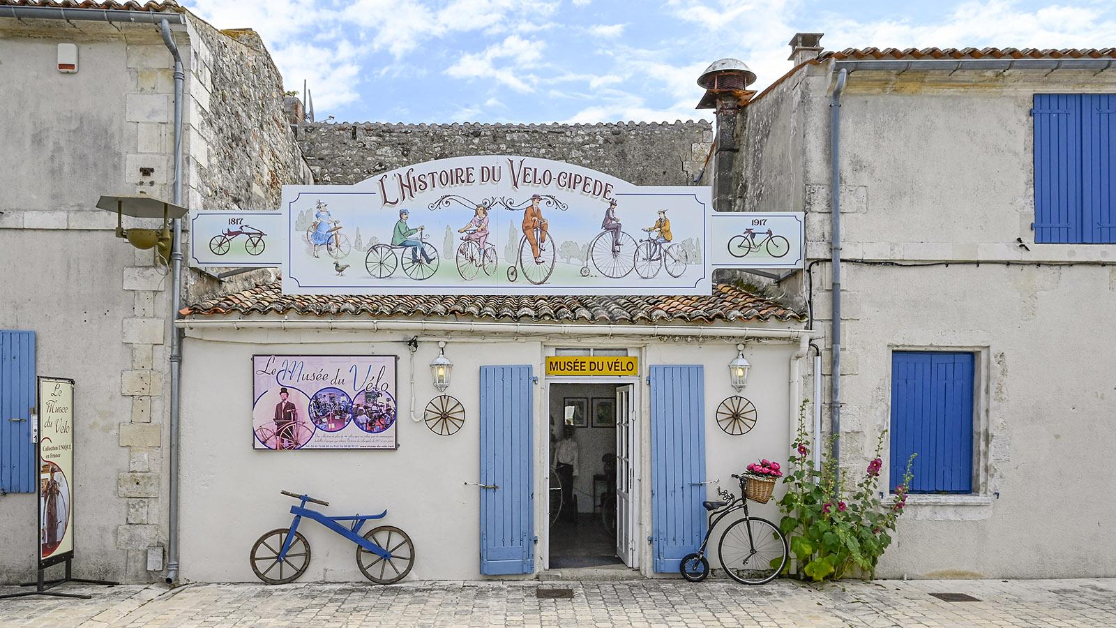 Das Museum der Fahrradgeschichte von Brouage. Foto: Hilke Maunder