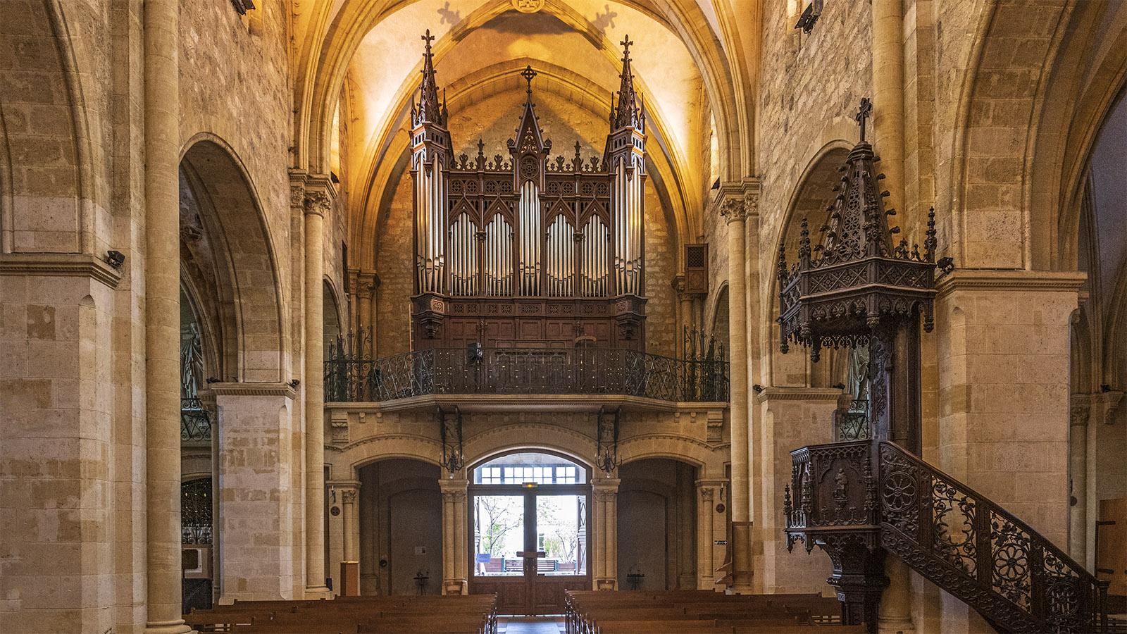Die Cavaillé-Coll-Orgel der Église Saint-Jacques von Bergerac. Foto: Hilke Maunder