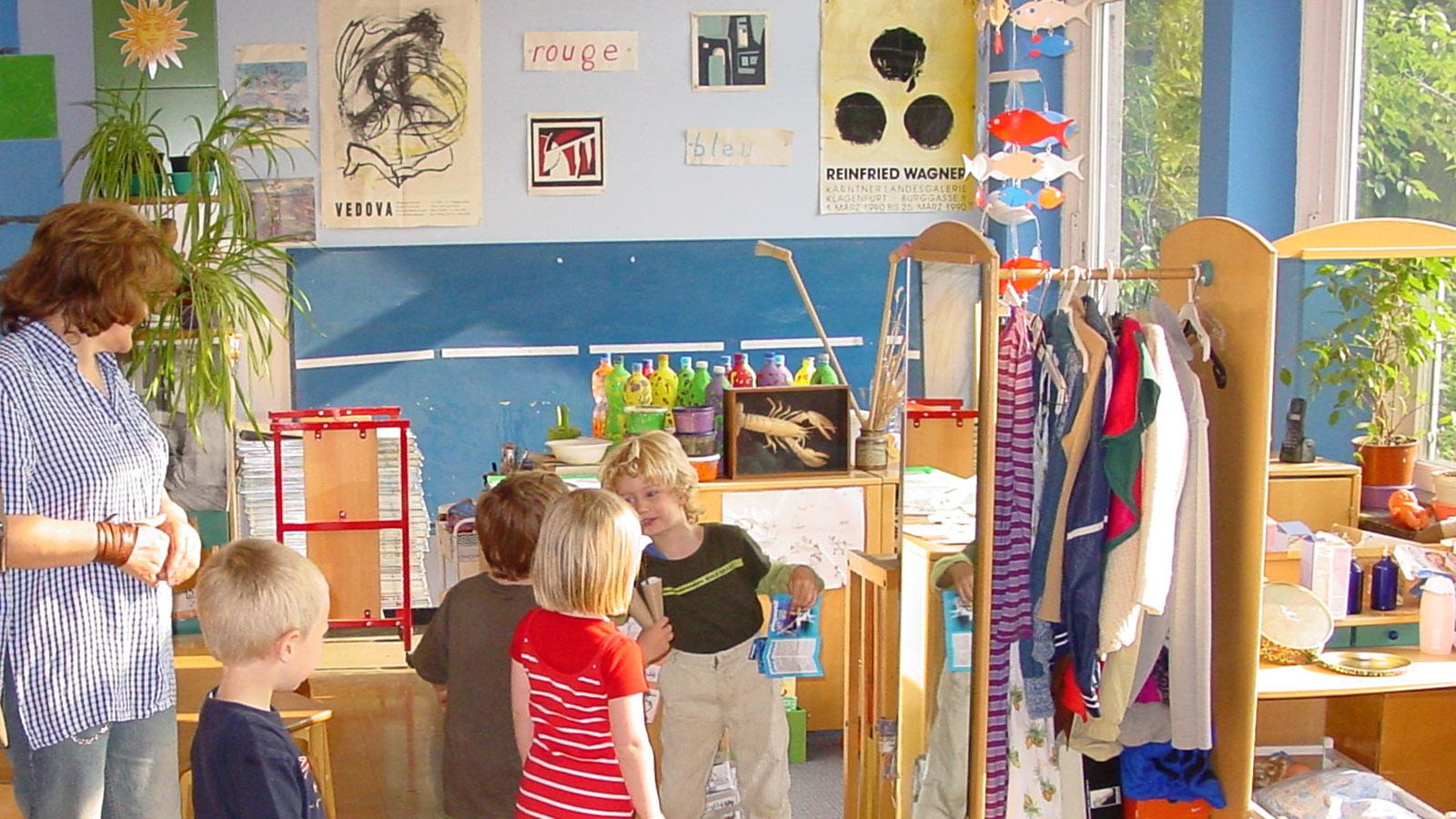 Die <em>école maternelle</em> verbindet spielen und lernen. Foto: Hilke Maunder