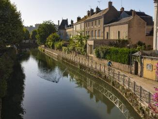 Am Canal de Briare in Montargis. Foto: Hilke Maunder
