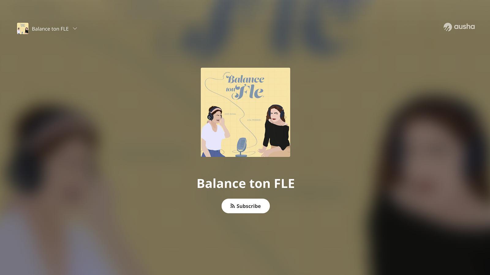 Podcast Balance ton FLE