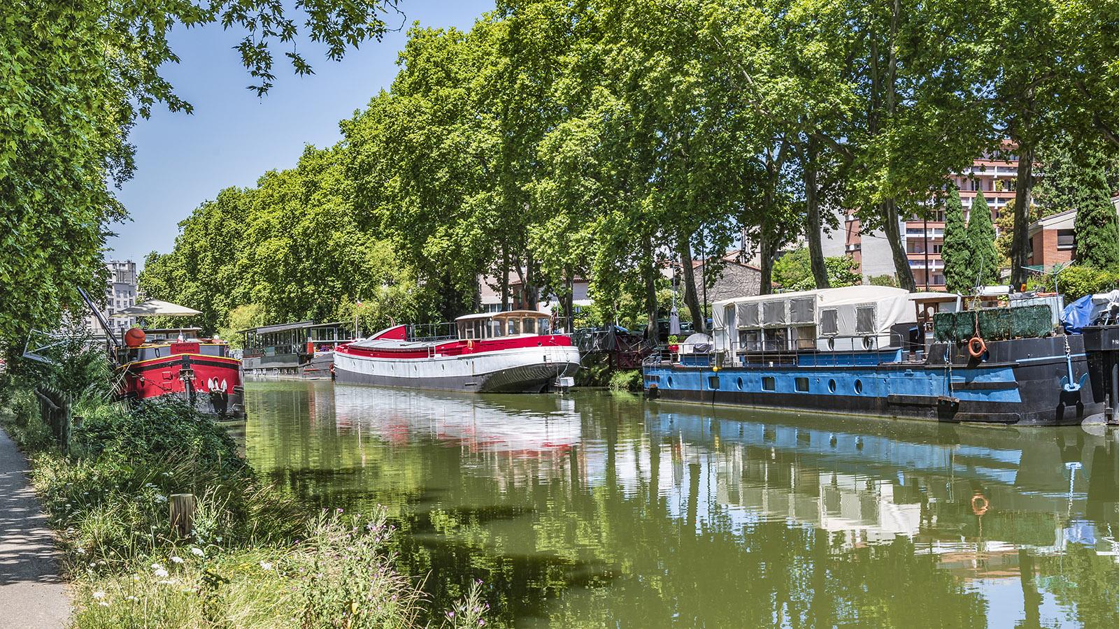Am <em>Canal du Midi</em> von Toulouse. Foto: Hilke Maunder