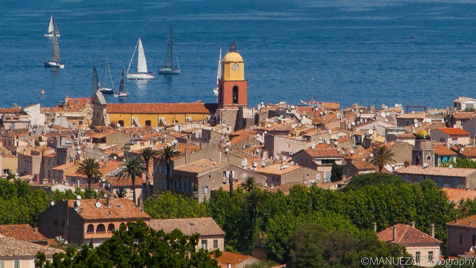 Der Blick auf Saint-Tropez. Foto: Manuela Zeise-Angeloni