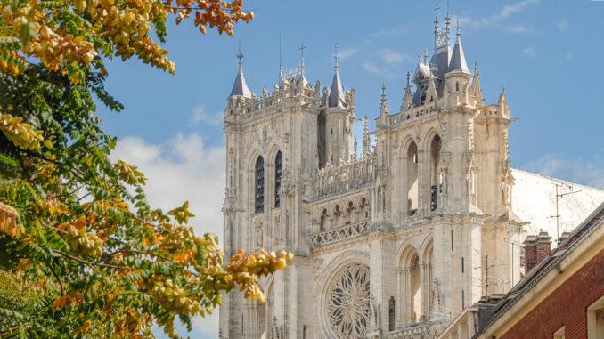 Die Westfassade der Kathedrale von Amiens. Foto: Hilke Maunder