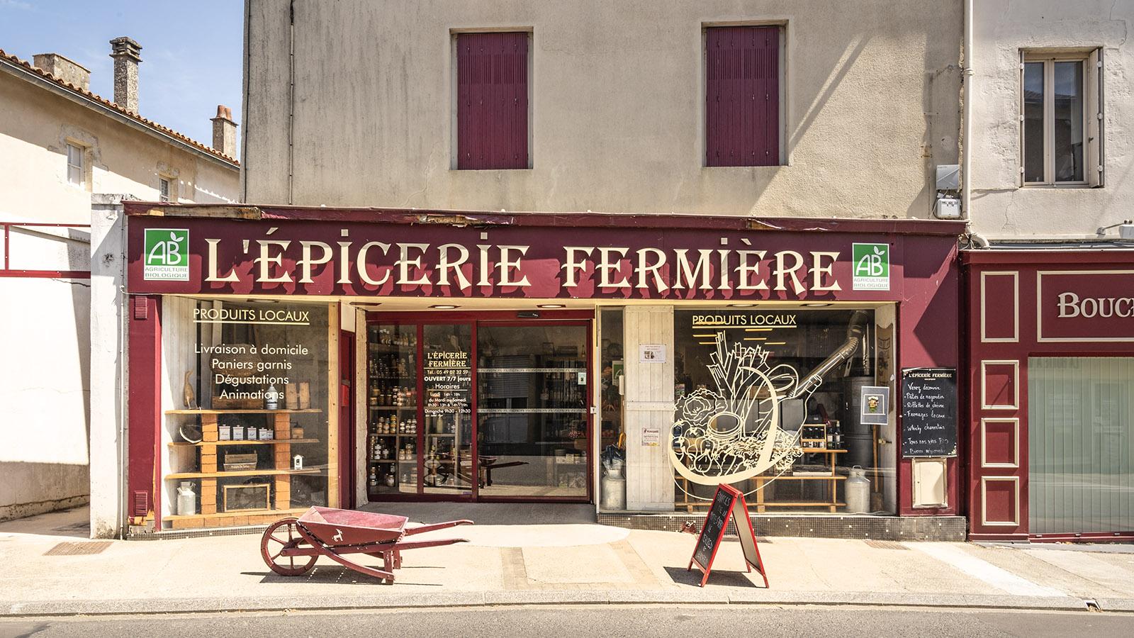 Die Épicerie fermière verkauft nur, was bio und lokal ist – und wird von vielen Erzeugern direkt beliefert. Melle. Foto: Hilke Maunder