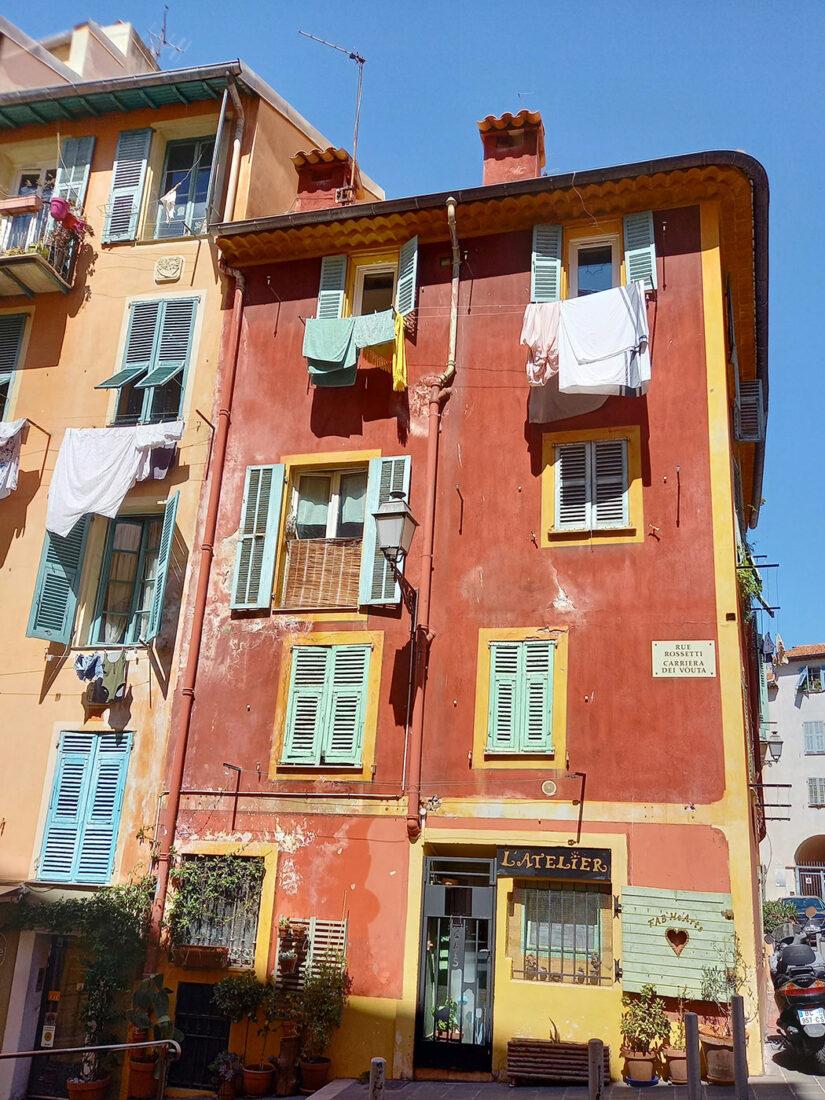 Fassaden in Nizza. Foto: Claudia Dahl