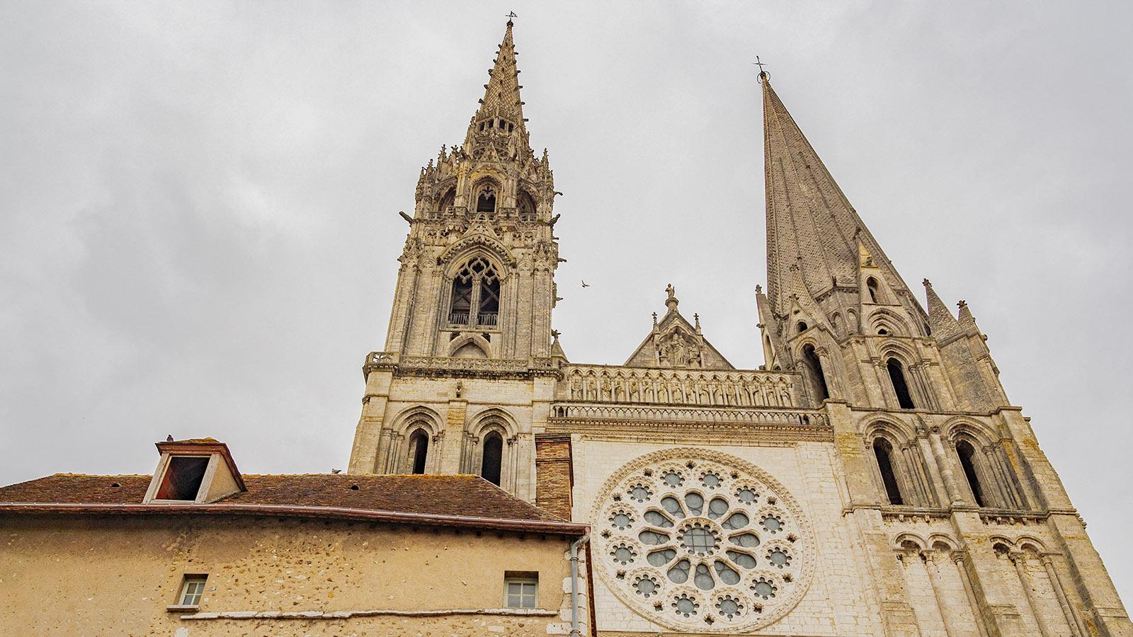 Die Türme der Kathedrale von Chartres. Foto: Hilke Maunder
