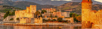 Der Blick auf Collioure am frühen Morgen. Foto: Hilke Maunder