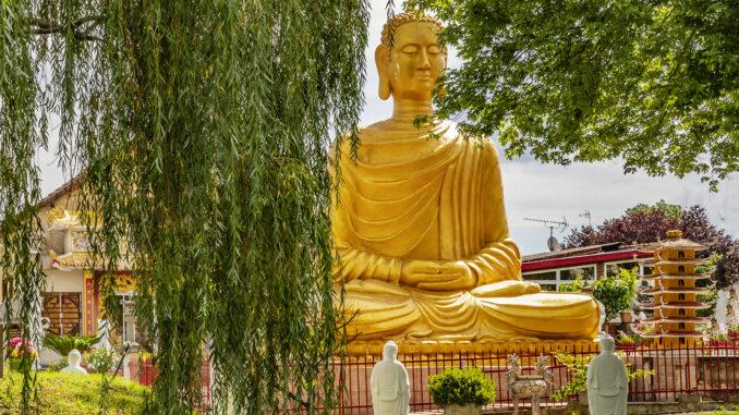 Der Sakyamuni-Buddha der Pagode Phàp-Vuong-Tù. Foto: Hilke Maunder