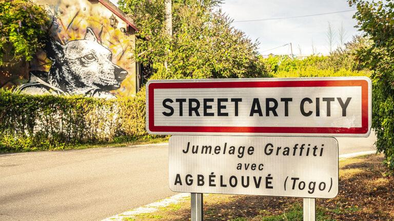 Lurcy-Lévis: die Street Art City