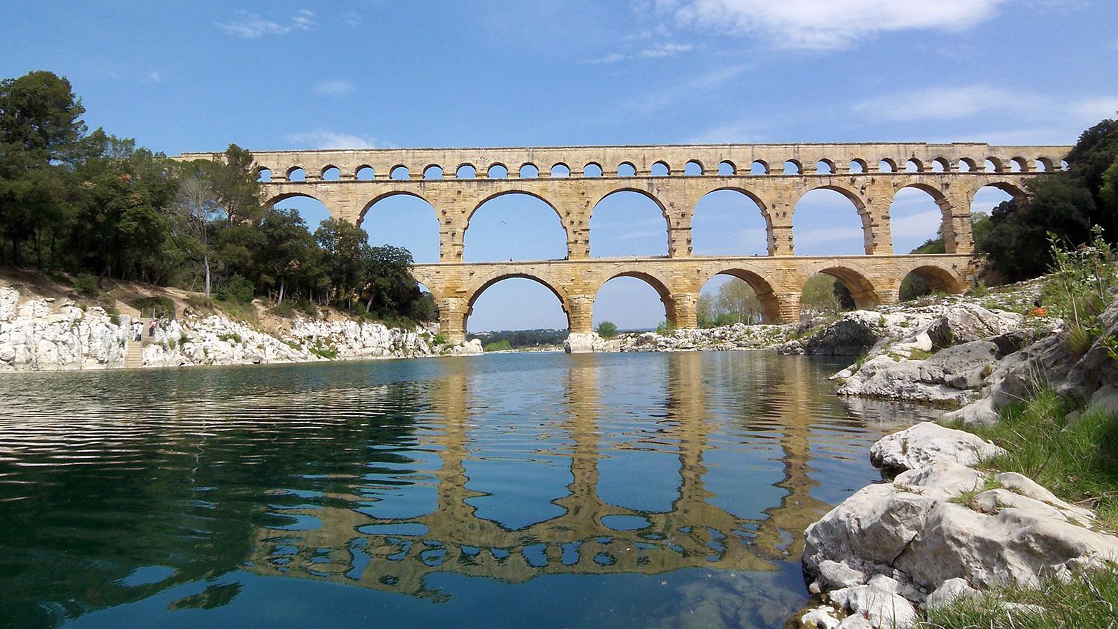 Der Pont du Gard Foto: Axel Birgin
