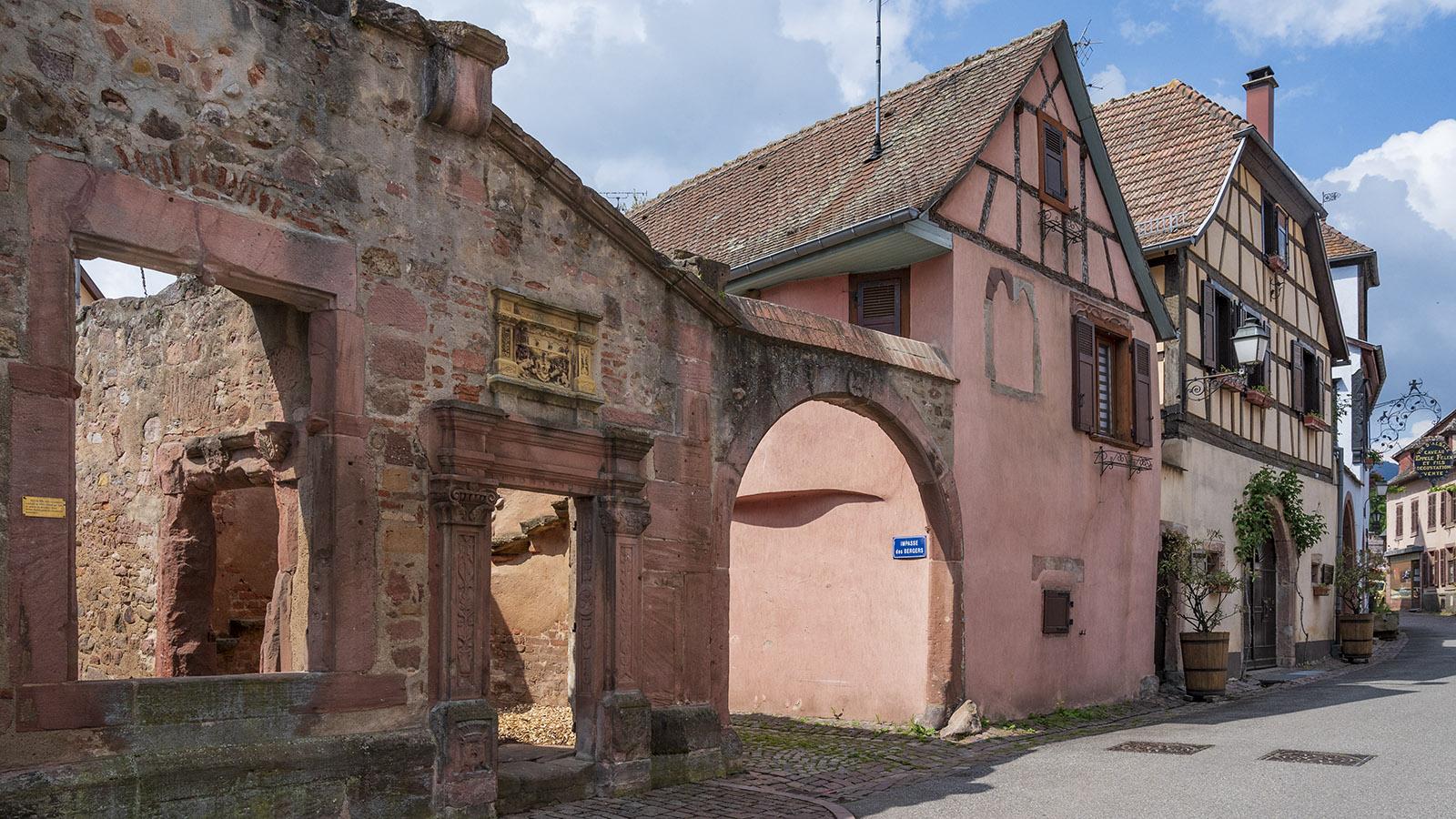 Die einstiger Bürgermeisterei (mairie) von Ammerschwihr. Foto: Hilke Maunder