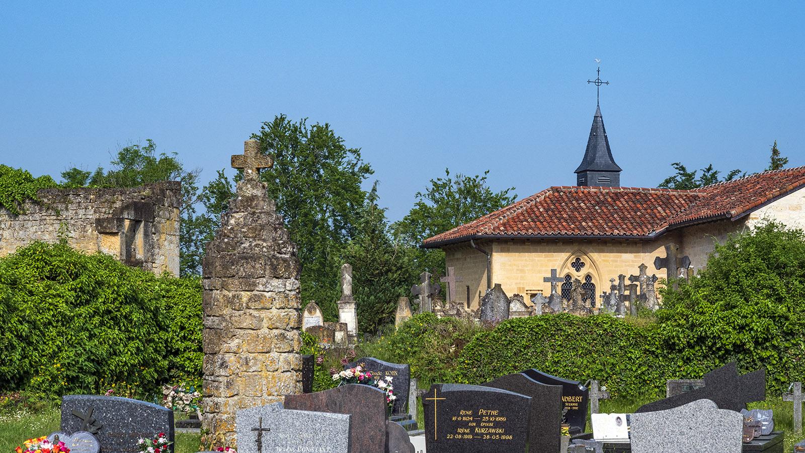 Der Friedhof der Chapelle Saint-Hilaire. Foto: Hilke Maunder