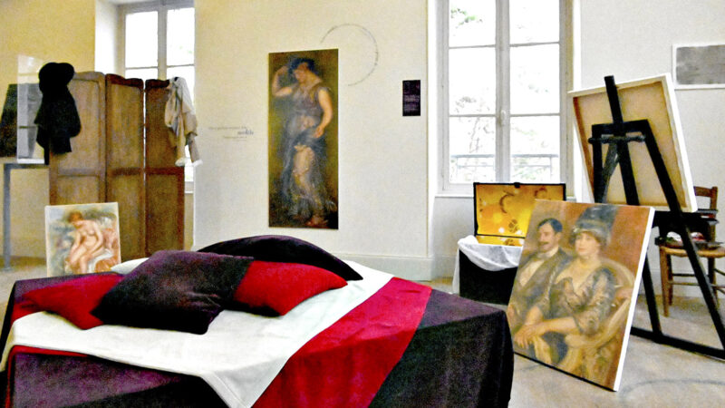 Im Atelierhaus von Renoir in Essoyes. Foto: Hilke Maunder