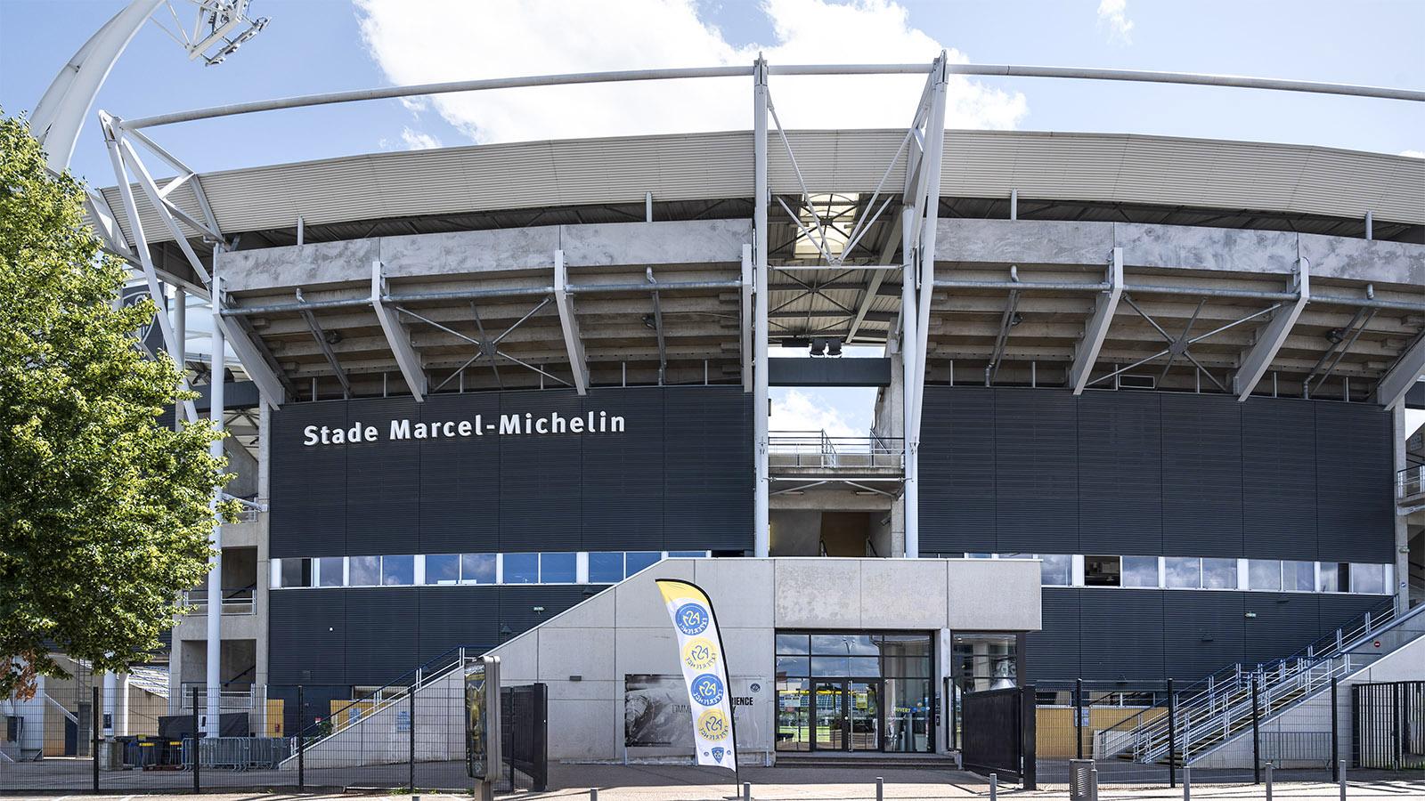 Das Stade Marcel Michelin von Clermont-Ferrand. Foto: Hilke Maunder