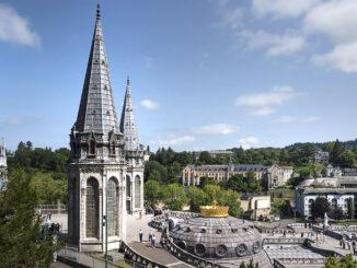Der Wallfahrtsbezirk von Lourdes. Foto: Hilke Maunder