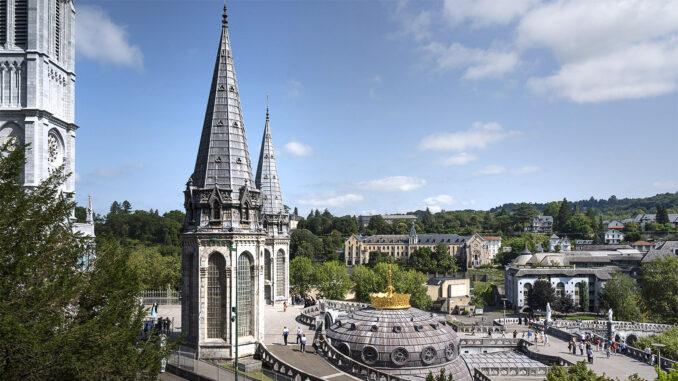 Der Wallfahrtsbezirk von Lourdes. Foto: Hilke Maunder