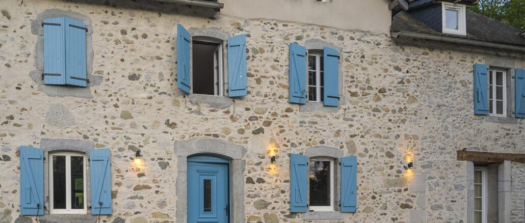 Das Landhaus des Val Éveillé ist ein Zwitter und kann, je nach Bedarf, einzeln als Gästezimmer oder in Gänze als Gîte gemietet werden. Foto: Hilke Maunder