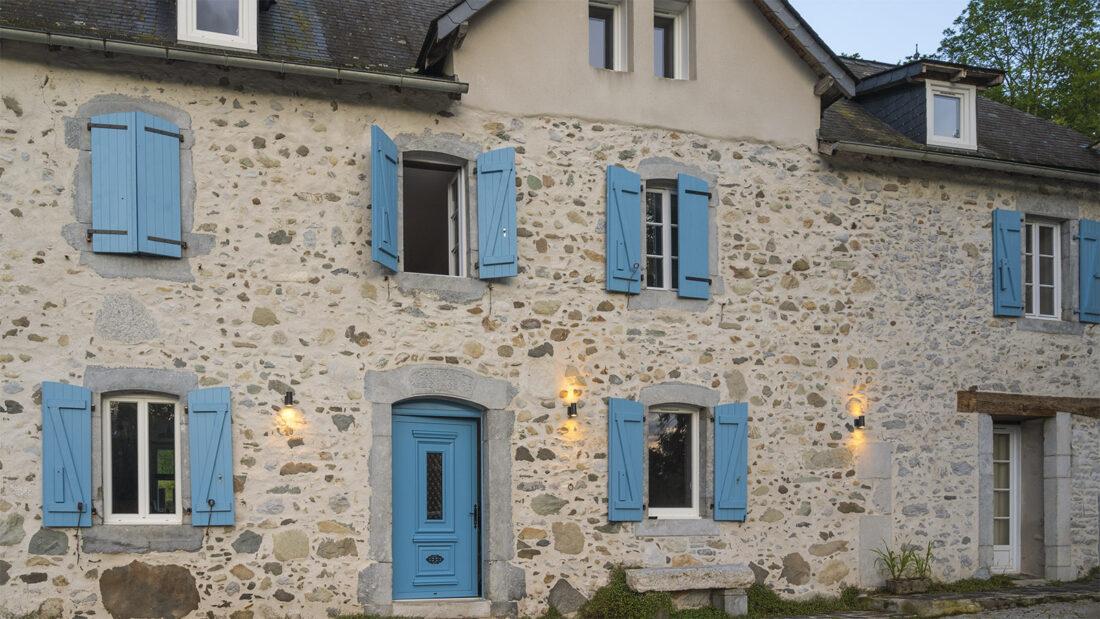 Das Landhaus des Val Éveillé ist ein Zwitter und kann, je nach Bedarf, einzeln als Gästezimmer oder in Gänze als Gîte gemietet werden. Foto: Hilke Maunder