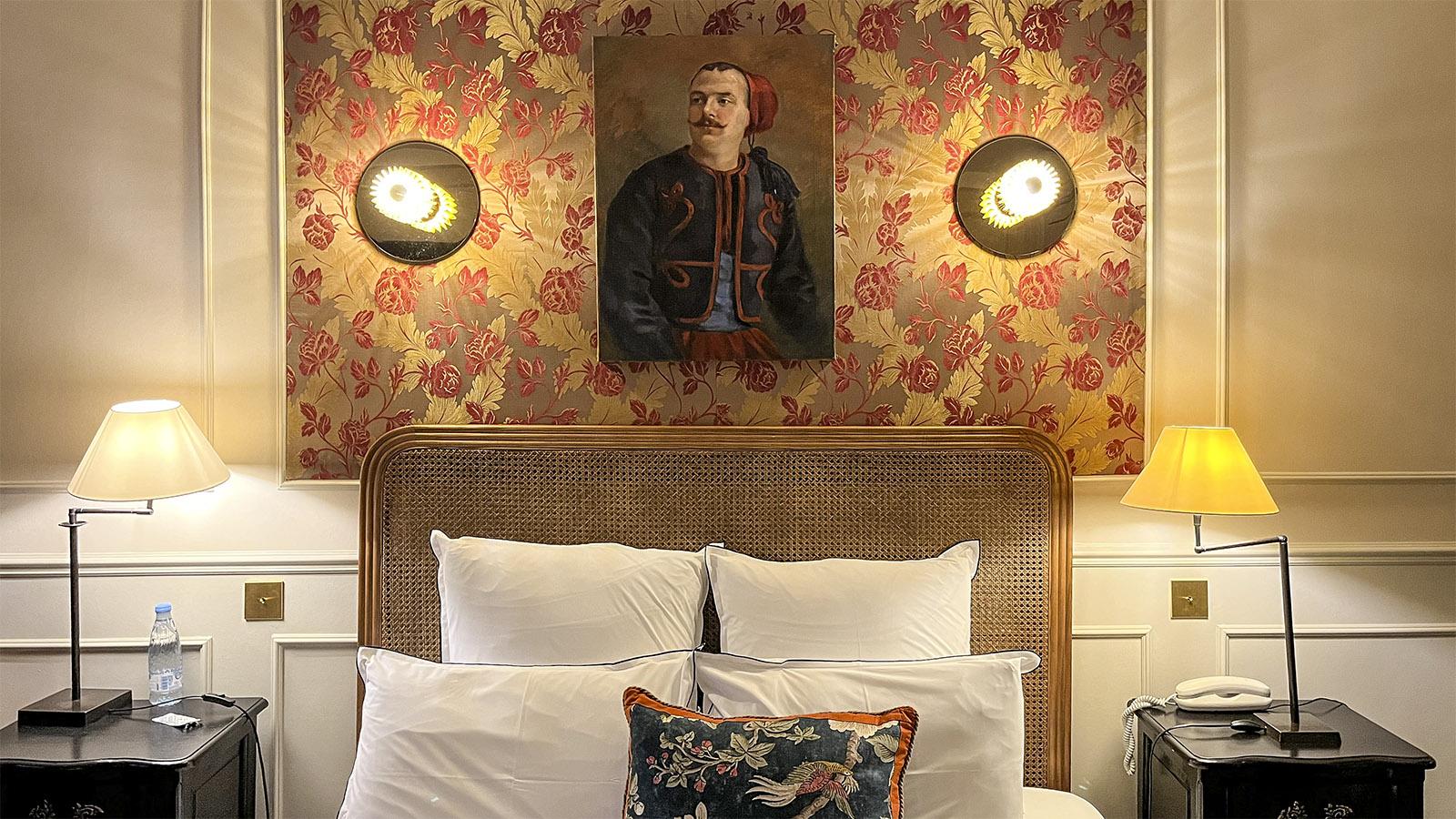 Das Zimmer 405 des Hôtel Bristol von Pau. Foto: Hilke Maunder