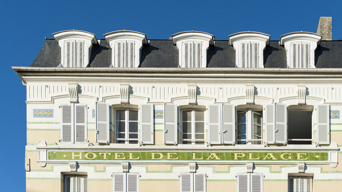 Das Hôtel de la Plage von Trouville. Foto: Hilke Maunder