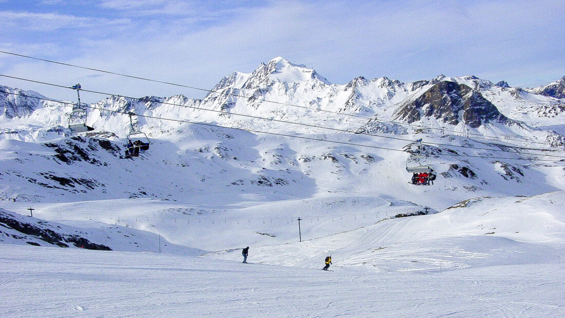 Im Skigebiet Solaise. Foto: Hilke Maunder