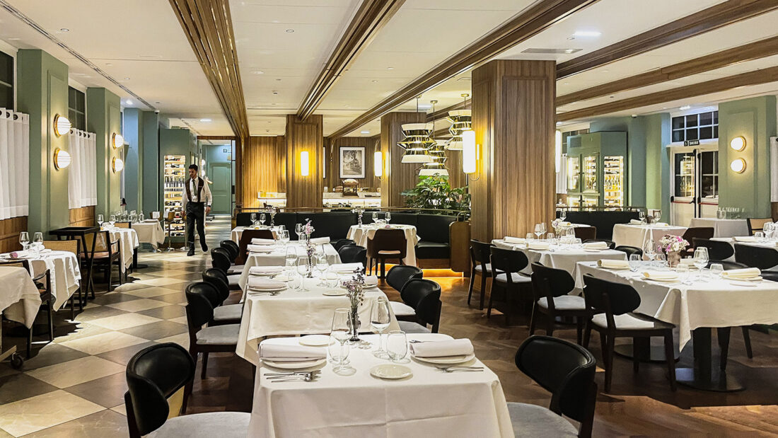 Das Restaurant Internacional des Royal Hideaway Hotels Canfranc-Estación. Foto: Hilke Maunder