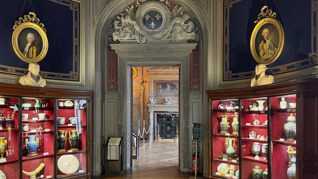 Das Antichambre der Grands Appartements von Schloss Chantilly. Foto: Hilke Maunder