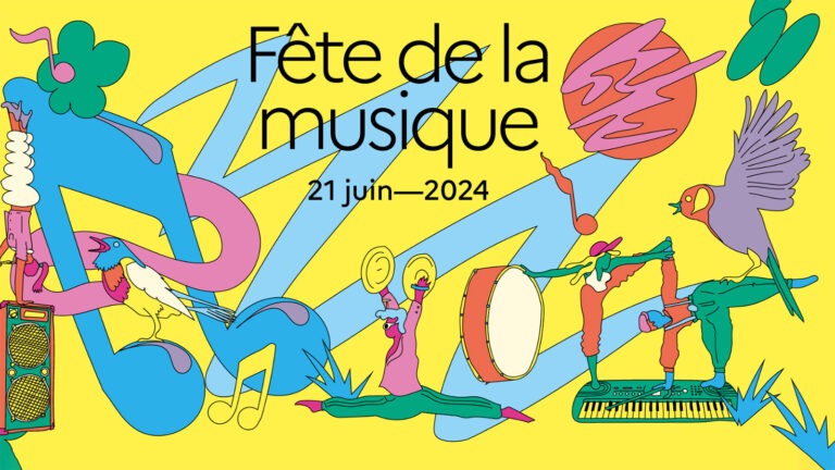 Das Logo der Fête de la Musique 2024. Copyright: Ministère de la Culture (Presse-Kit).