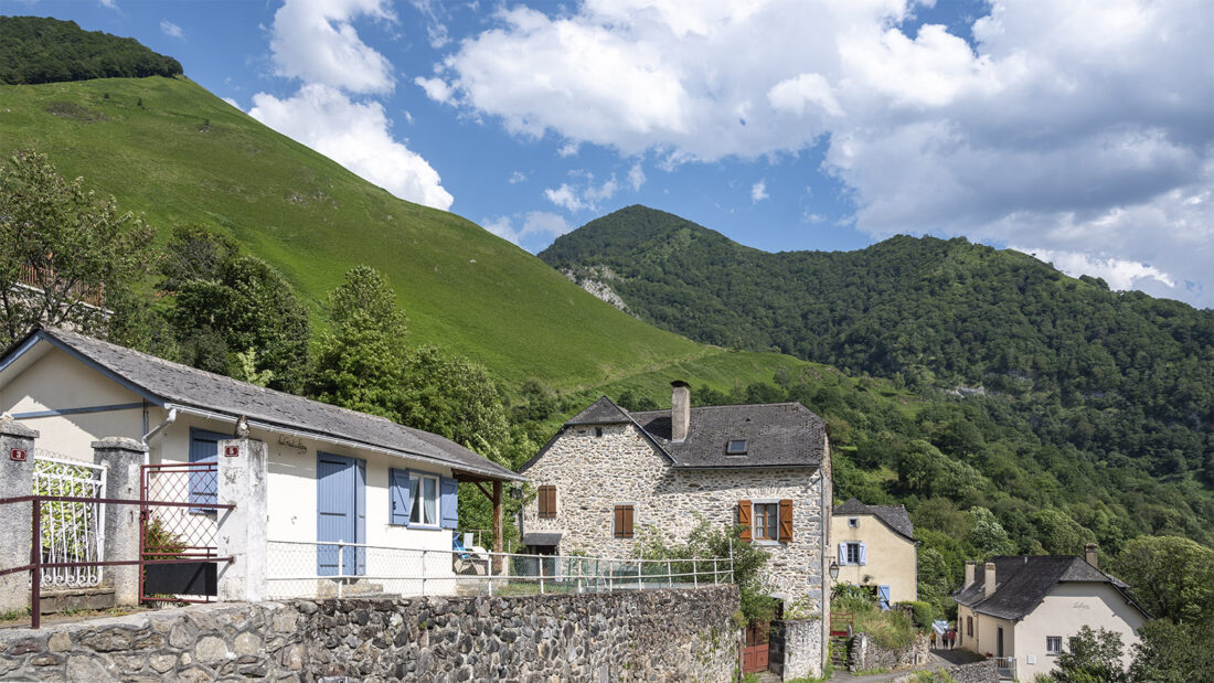 Das Dorf Cette in der Vallee d'Aspe. Foto: Hilke Maunder