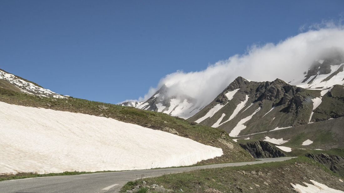 Der Südhang des Col du Galibier. Foto: Hilke Maunder